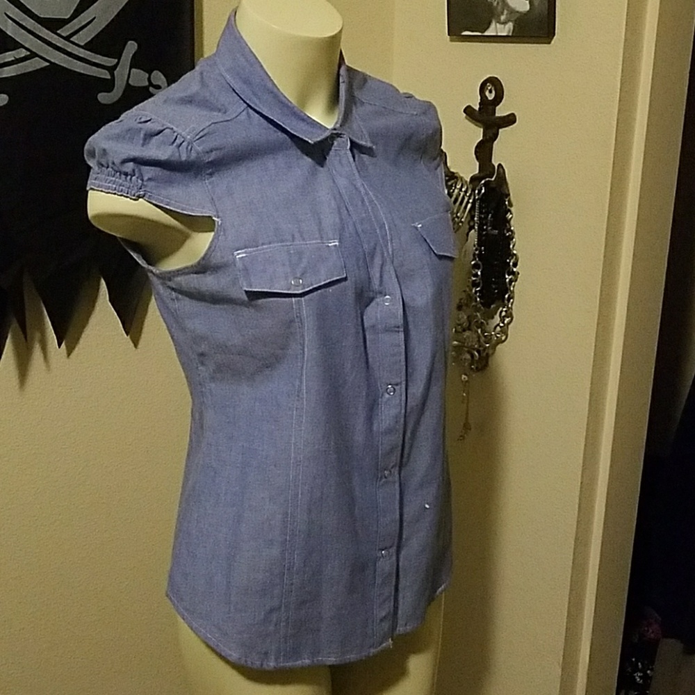 U.S Polo ASSN denim top